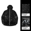 Men's Ld Ski Black Paint Graphene 3L Snow Jackets