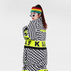 Snowverb Women's PINGUP Street Style Plaid Snow Jacket