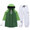 Women's Double Zippers Mountain Discover Snow Suits