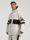 Men's Gsou Snow Light Zone Stripe Snow Jacket