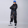 Dawnski Men's P-40 Fighter & Shark Conjoined One Piece Snowboard Suits