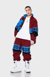 Dawnski Women's Street Style Plaid Snow Suits