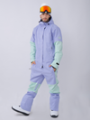 Men's Dawnski Alpine Ranger Colorblock One Piece Snowsuit