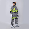 Dawnski Men's Street Style Plaid Snow Suits