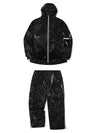 Men's Ld Ski Black Paint Graphene 3L Snowsuit Sets