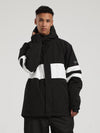 Men's Gsou Snow Light Zone Stripe Snow Jacket