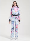 Women's Gsou Snow Classic Belted Flare Ski Jumpsuit