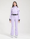 Women's Gsou Snow Classic Belted Flare Ski Jumpsuit
