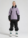 Women's Gsou Snow Glowing Snowboard Jacket & Pants Sets