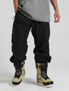 Men's Gsou Snow Reflective Pinstriped Letter Snow Pants