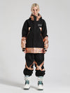 Women's Gsou Snow Glowing Snowboard Jacket & Pants Sets