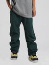 Men's Gsou Snow Reflective Pinstriped Letter Snow Pants