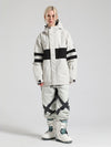Women's Gsou Snow Light Zone Stripe Two Piece Snowsuit