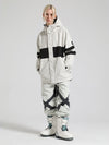 Women's Gsou Snow Light Zone Stripe Two Piece Snowsuit