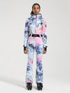Women's Gsou Snow Classic Belted Flare Ski Suit One Piece