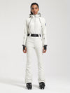 Women's Gsou Snow Classic Belted Flare Ski Suit One Piece