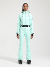 Women's Gsou Snow Classic Belted Flare Ski Suit One Piece
