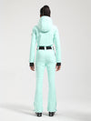 Women's Gsou Snow Classic Belted Flare Ski Suit One Piece