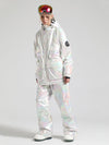 Women's Gsou Snow Neon Holographic Cargo Snow Jacket & Pants Sets