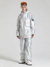 Women's Gsou Snow Neon Holographic Cargo Snow Jacket & Pants Sets