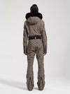 Women's Gsou Snow Classic Faux-Fur Trim Dawn One Piece Jumpsuit Snowsuit