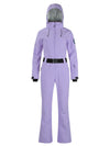 Women's Gsou Snow Classic Belted Flare Ski Suit One Piece