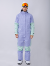 Men's Dawnski Alpine Ranger Colorblock Mountain Onesie Snowsuit