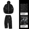 Men's Ld Ski Black Paint Graphene 3L Snowsuit Sets