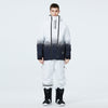 Men's Double Zippers Mountain Discover Snow Suits