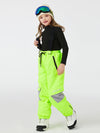 Kid's Unisex Mountain Lover Waterproof Snow Pants Ski Bibs