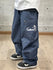 Men's John Snow ChillTrack Oversize Baggy Snowboard Pants Cargo Denim Jeans