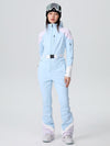 Women's Searipe Retro Vibe Elegant Stretch Flare Ski Jumpsuit