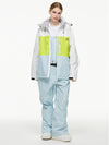 Men's Backcountry Mountain Windbreaker Thermal Snow Suits with Overalls Bibs