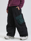 Women's Gsou Snow Mountain Chill Swag Cargo Pockets Snowboard Pants