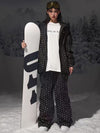 Women's Mountain Fancy Polka Dot Stars Freestyle Snow Suits