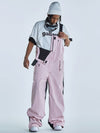 Men's RenChill Pink & Black Harmony Winter Adventure Snow Bibs