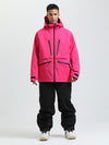 Men's Gsou Snow Durable Mountain Pro All Function Cargo Snow Suit