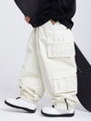 Men's Rabbit Snow Freestyle Cargo Baggy Snowboard Pants