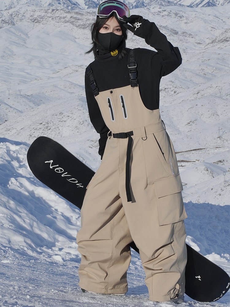 jon snow snowboard Women's John Snow Unisex Urban Swag Snow Bib Snowboard Pants