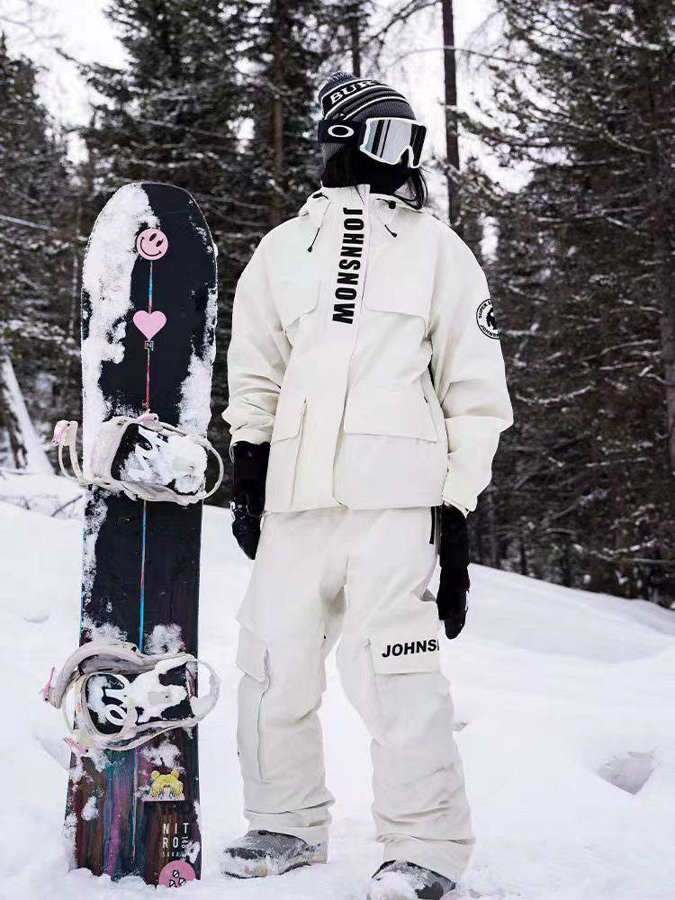 Women's John Snow Urban Swag Funky Freestyle Baggy Snow Suit Women's John Snow Urban Swag Funky Freestyle Baggy Snow Suit