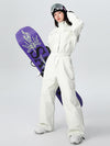 Women's Searipe High-Rise Alpine Flow Relaxed Snowsuits Overalls Pants Set