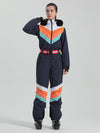 Women's Gsou Snow Padded V Stripe Ski Suit