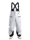 Men's Gsou Snow Durable Mountain Pro All Function Cargo Snow Bibs Pants