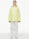 Men's Backcountry Mountain Windbreaker Thermal Snow Suits with Overalls Bibs