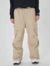 Women's Mountain Chill Swag Cargo Pockets Baggy Snow Pants