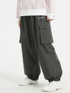 Women's Rabbit Snow Prime Cargo Denim Baggy Snowboard Pants