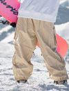 Women's Men's Unisex Rabbit Snow Prime Cargo Baggy Snowboard Pants-SALE