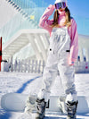 Women's Rabbit Snow Freestyle Mountain Discover Snowboard Pants Ski Bibs