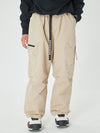 Men's Prime Mountain Baggy Snow Pants with Dual Side Cargo Pockets