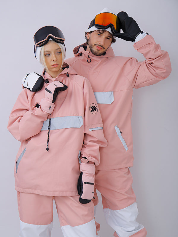 Men's Dawnski Alpine Ranger Colorblock Anorak Snow Jacket